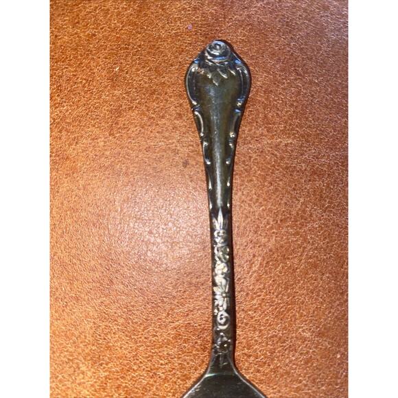 Masterpiece Silverplate Bon-Bon / Nut Server 5 1/4" Rose Motif - Vintage - Japan - Picture 4 of 6